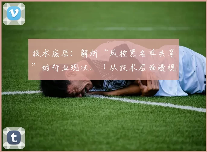 技术底层：解析“风控黑名单共享”的行业现状。（从技术层面透视“风控黑名单共享”的行业现状）