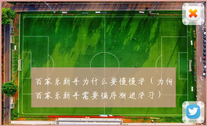 百家乐新手为什么要慢慢学（为何百家乐新手需要循序渐进学习）